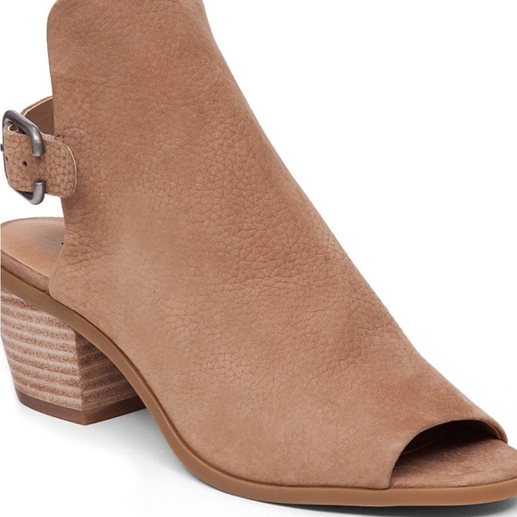 😍 lucky brand sandal booties w stacked heel! - Picture 7 of 11